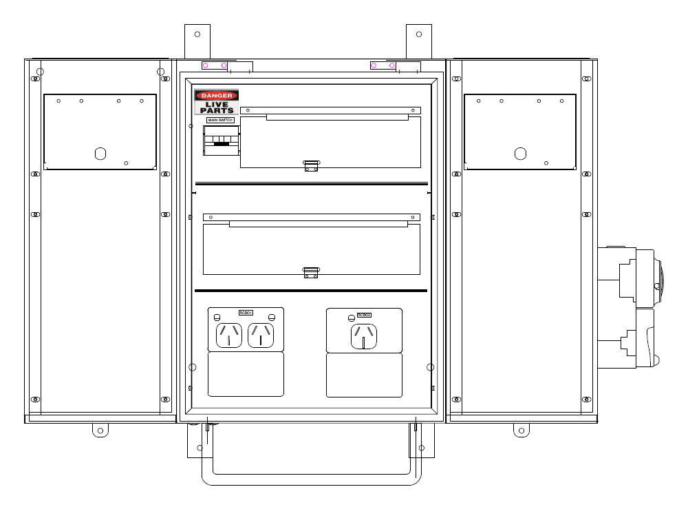 DSD TPB-Tunnel Temporary Power